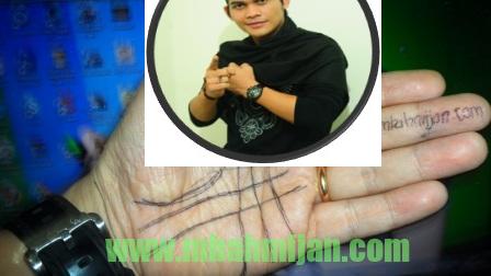 garis tangan manusia